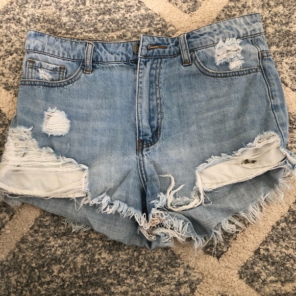 Forever 21 Pants - Ripped distressed jeans shorts